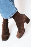 LILY | Bottines élégantes en daim