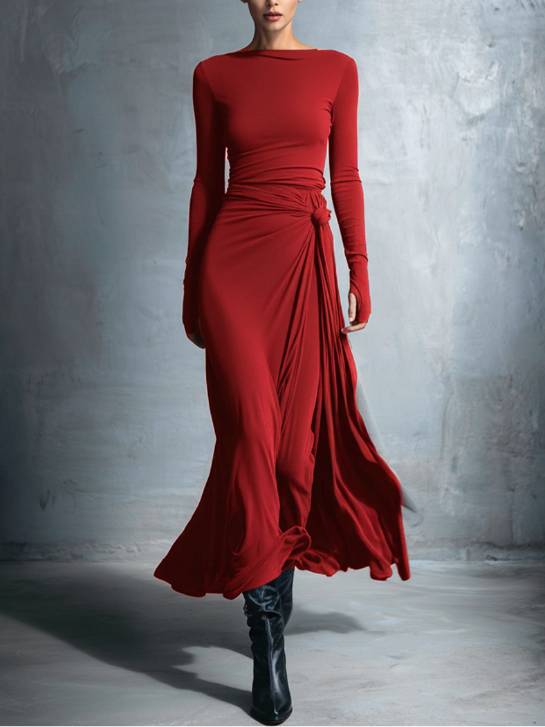 MAIA | Robe maxi élégante et fluide