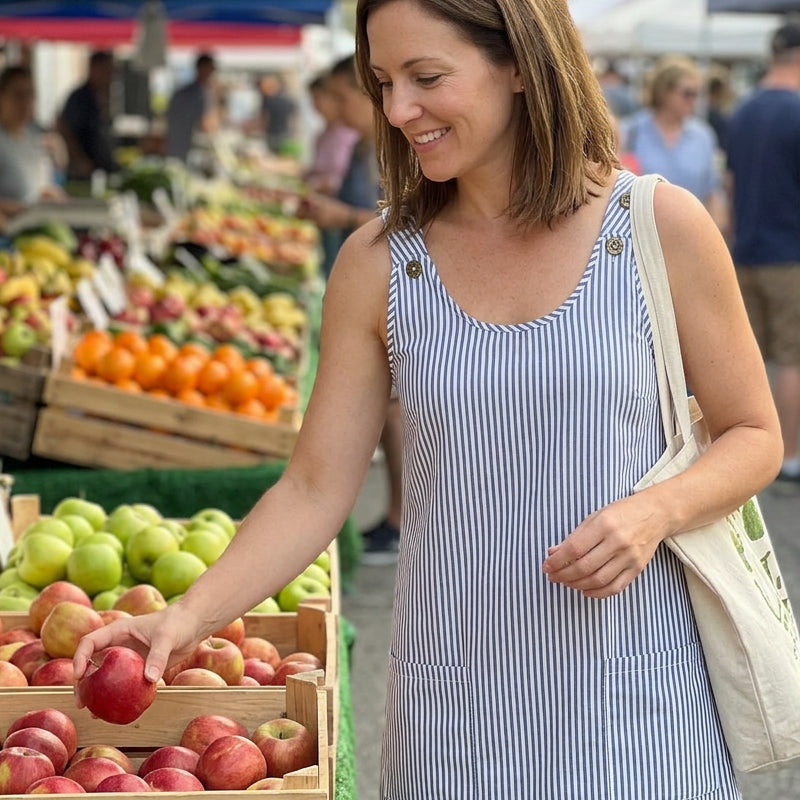 Robe-combinaison décontractée à rayures et sans manches pour femme, avec bretelles réglables
