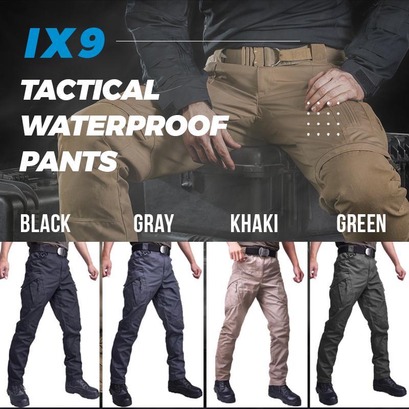 Pantalon Tactique Imperméable pour Homme – 10 Poches, Respirant & Ultra-Résistant