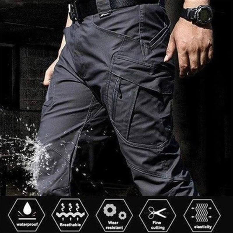 Pantalon Tactique Imperméable pour Homme – 10 Poches, Respirant & Ultra-Résistant