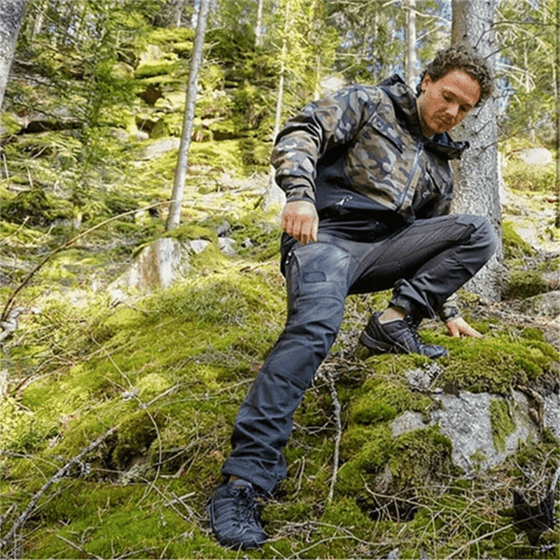 Pantalon Tactique Imperméable pour Homme – 10 Poches, Respirant & Ultra-Résistant
