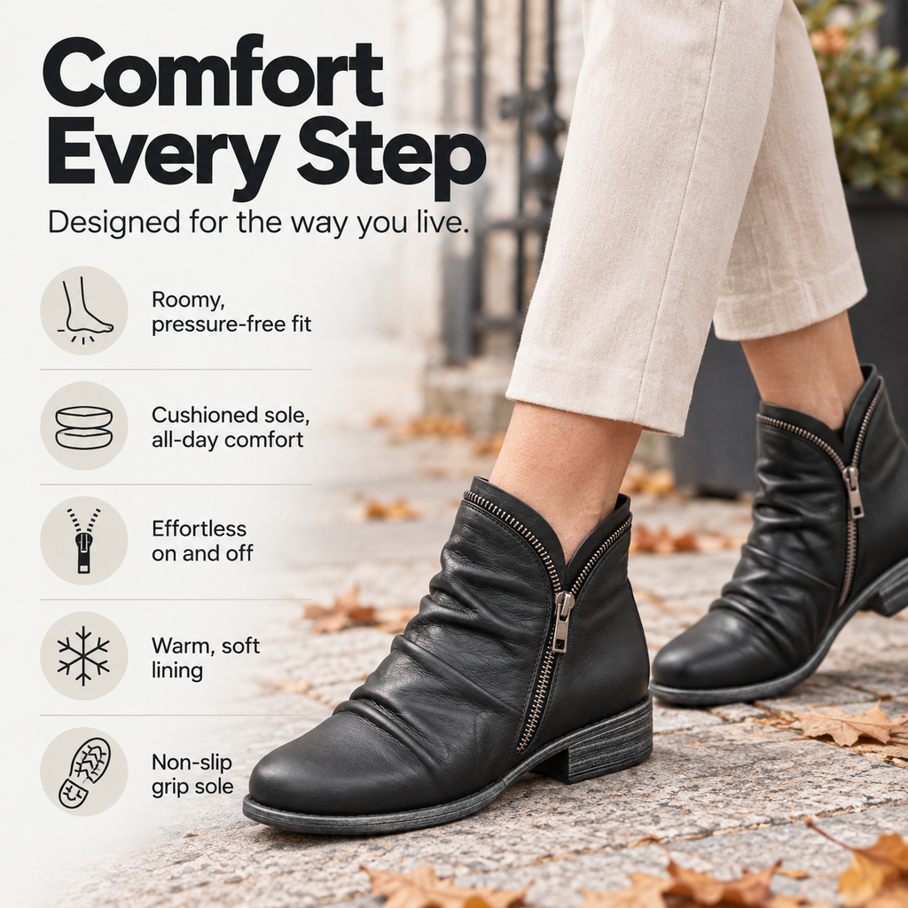 MELINDA | Bottines confortables