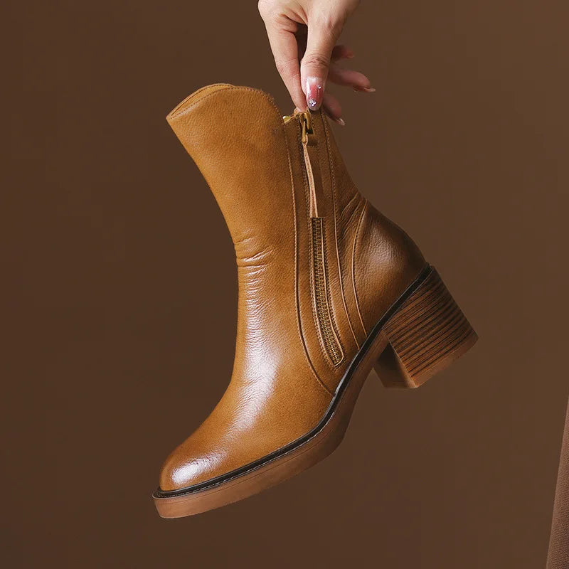 ARIA | Bottines en cuir