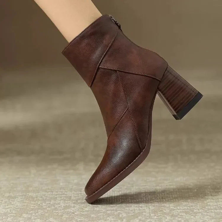 ADELINE | Bottines à talon bloc