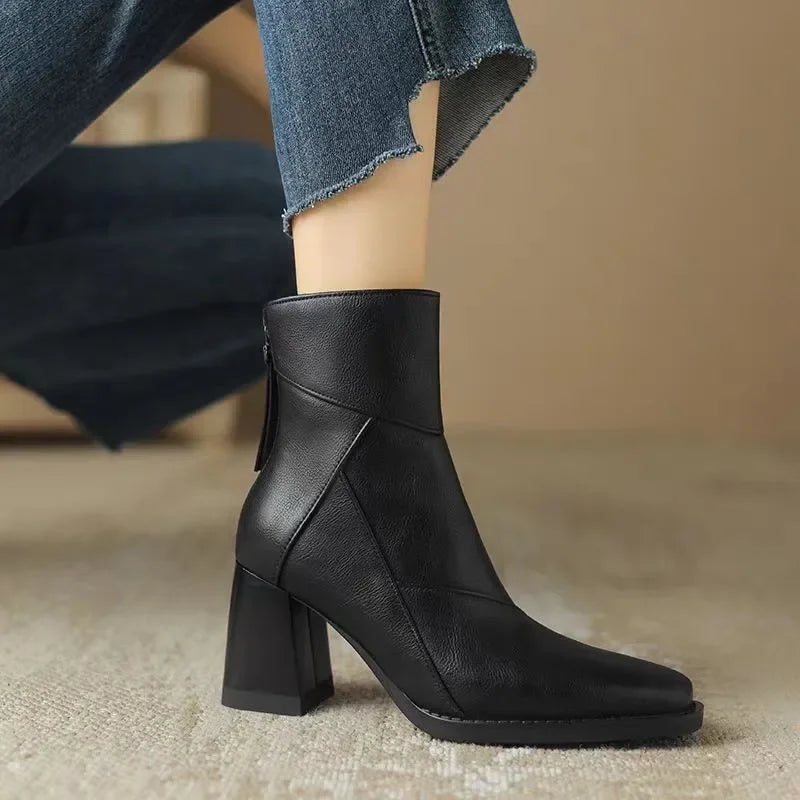 ADELINE | Bottines à talon bloc