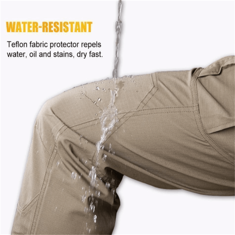 Pantalon Tactique Imperméable pour Homme – 10 Poches, Respirant & Ultra-Résistant