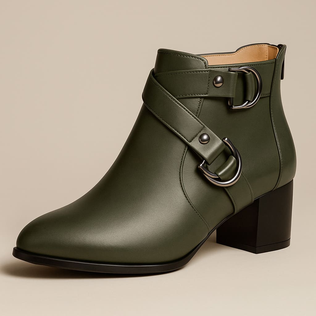 VALARA | Bottes à boucles croisées
