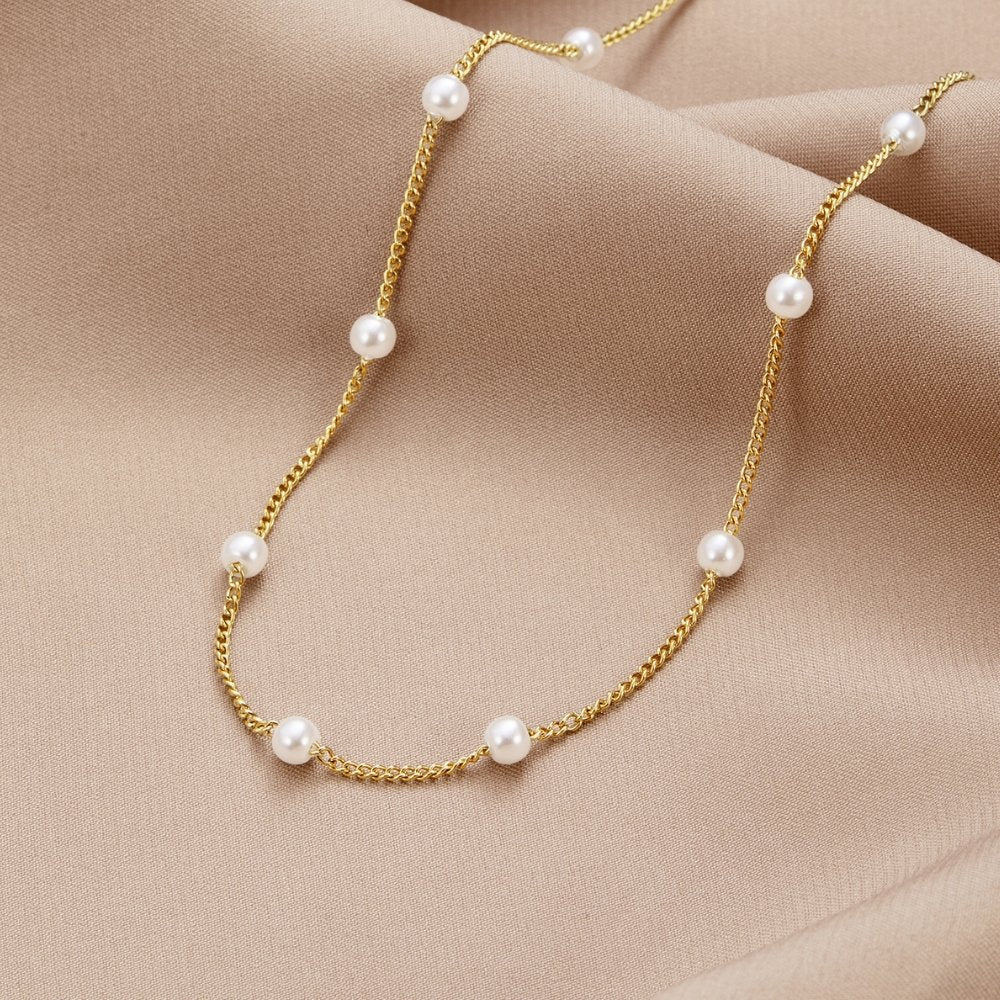 NURA | Collier chaîne à perles