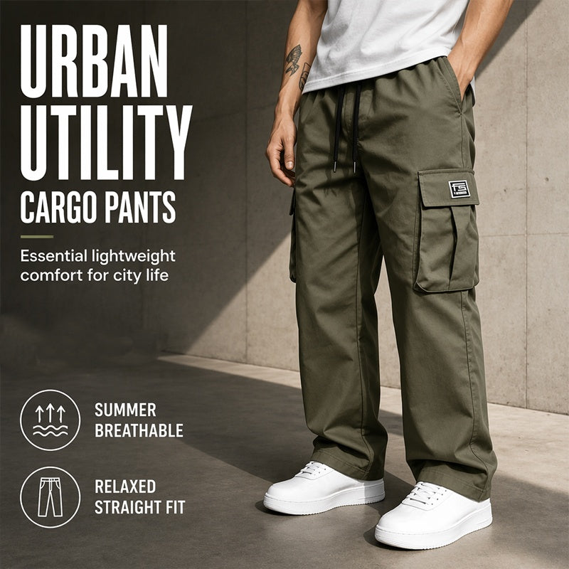 Pantalon cargo homme coupe ample – Confortable, polyvalent et multi-poches