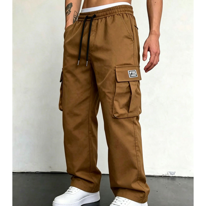 Pantalon cargo homme coupe ample – Confortable, polyvalent et multi-poches