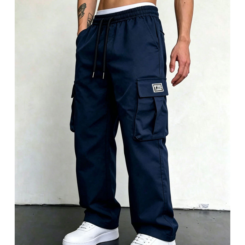 Pantalon cargo homme coupe ample – Confortable, polyvalent et multi-poches