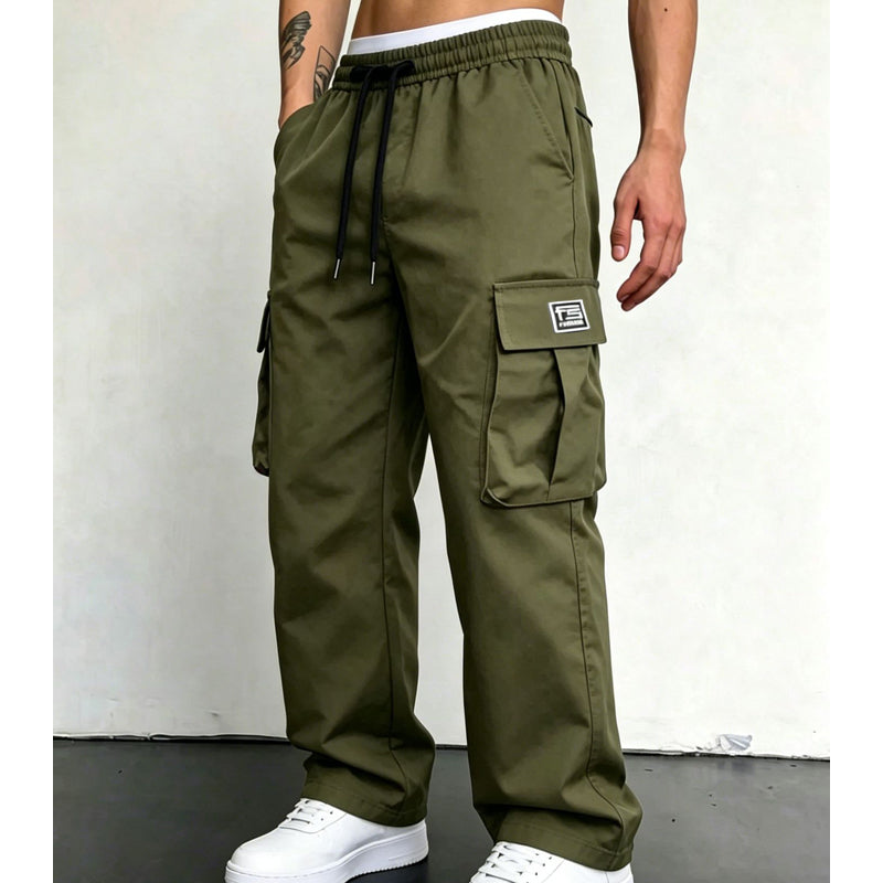 Pantalon cargo homme coupe ample – Confortable, polyvalent et multi-poches