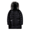 Manteau d'hiver matelassé chaud pour homme