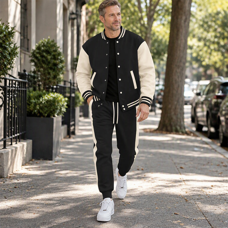 Ensemble veste de baseball et pantalon
