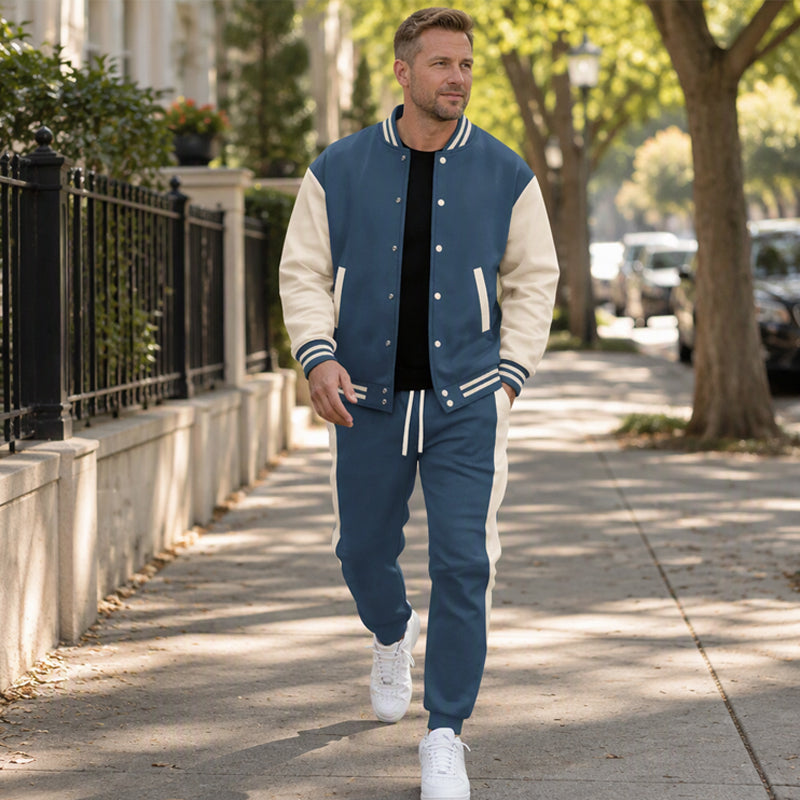 Ensemble veste de baseball et pantalon