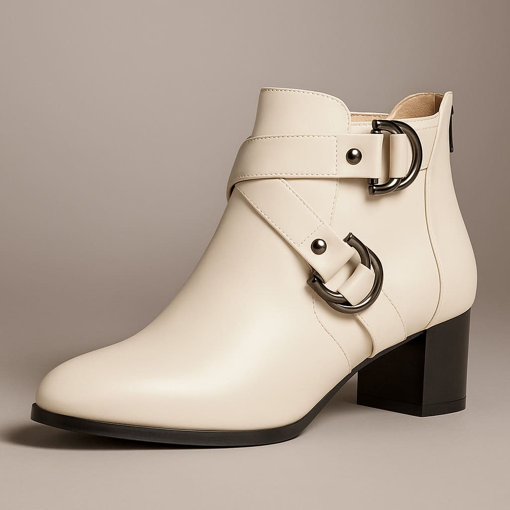 VALARA | Bottes à boucles croisées